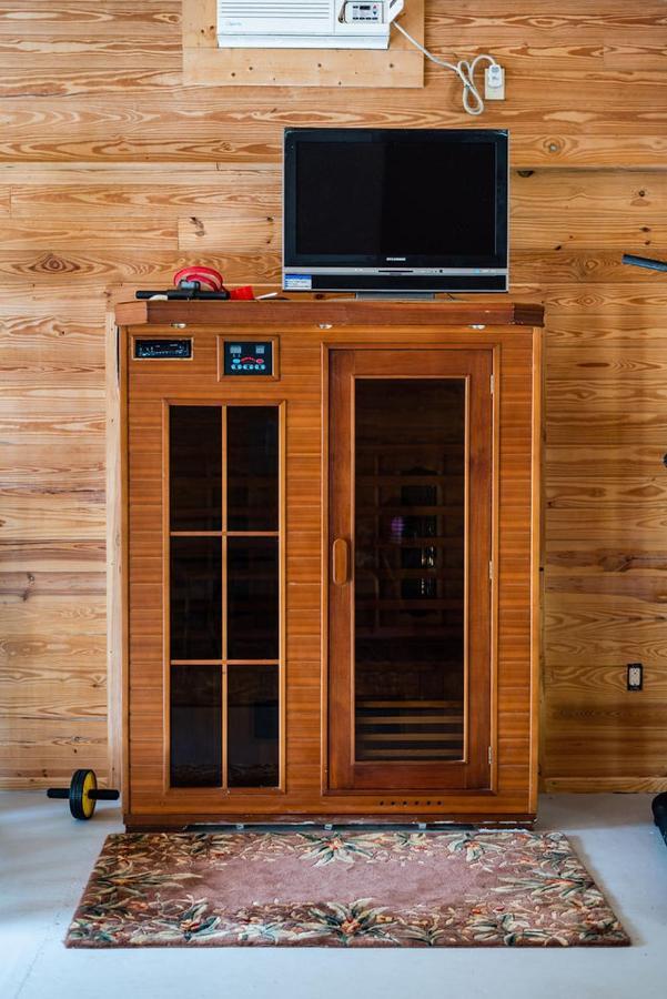 Private Log Cabin With Indoor Pool Sauna And Gym You Rent It All No One Else McAlpin Exterior photo