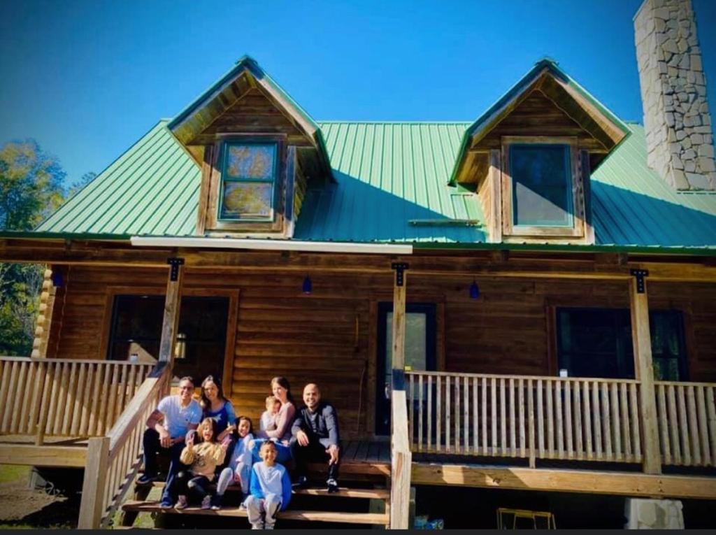 Private Log Cabin With Indoor Pool Sauna And Gym You Rent It All No One Else McAlpin Exterior photo