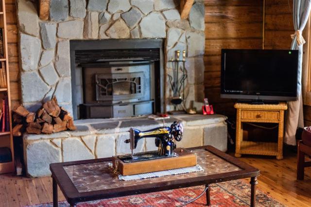Private Log Cabin With Indoor Pool Sauna And Gym You Rent It All No One Else McAlpin Exterior photo