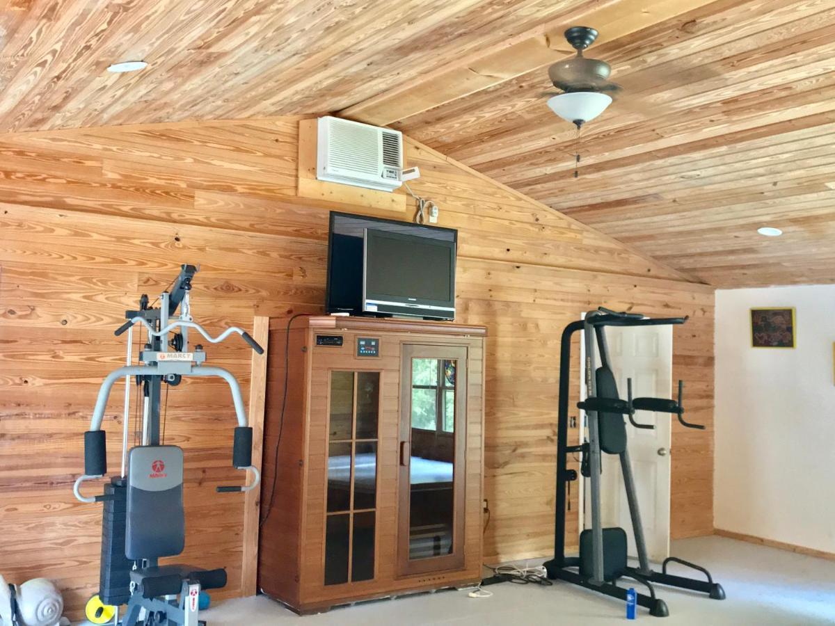 Private Log Cabin With Indoor Pool Sauna And Gym You Rent It All No One Else McAlpin Exterior photo